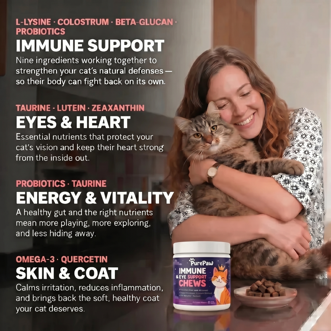 PurePaw™ Immun- & Augen-Support-Chews