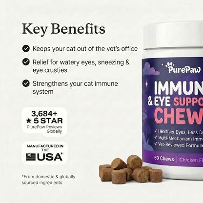 PurePaw™ Immun- & Augen-Support-Chews